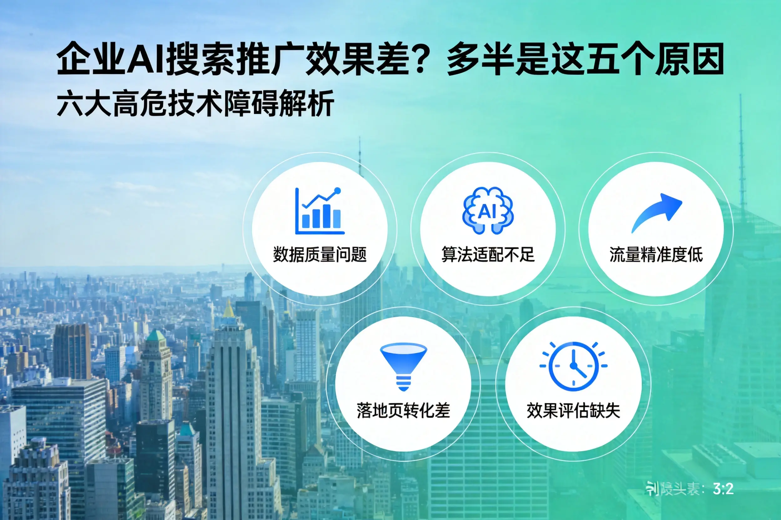 会宁企业AI搜索推广效果差?多半是这五个原因